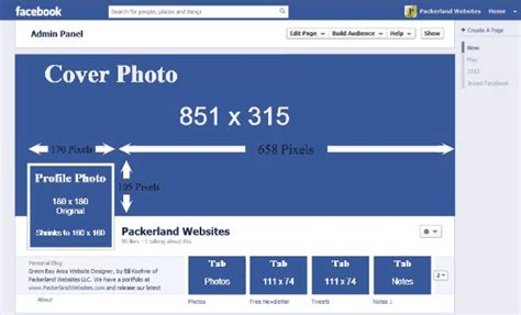 Facebook-Banner-Sizes.gif (600×364) #facebook #webdesign | Facebook ...