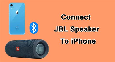 How To Connect JBL Speakers To iPhone - Ultimate Guide - SpeakersMag