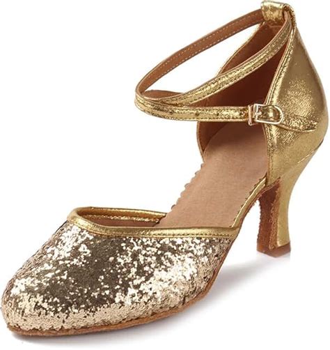 Amazon.co.uk: gold shoes womens