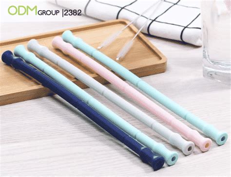 Eco-Friendly Corporate Gifts - Silicone Straws To Set The Trend