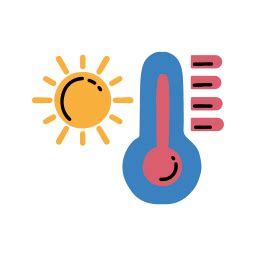 Temperature Stickers - Free weather Stickers