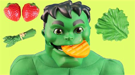 Hulk Eats Fruits And Vegetables | Learning Healthy Eating Habits – WeightBlink