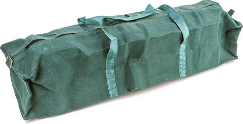 30" Extra Large Heavy Duty Canvas Tool Bag with Straps Water Resistant ...