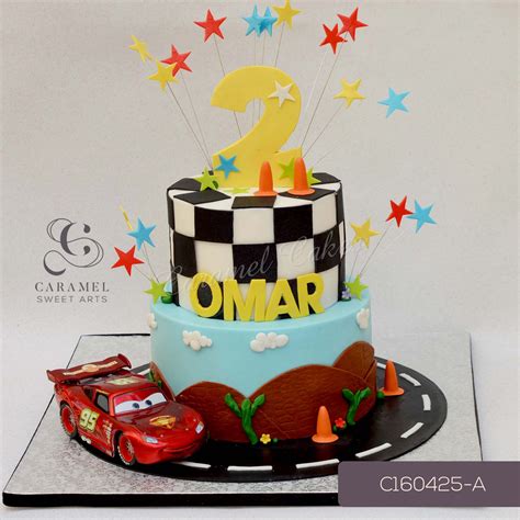 McQueen Cars Cake – Caramel Sweet Arts