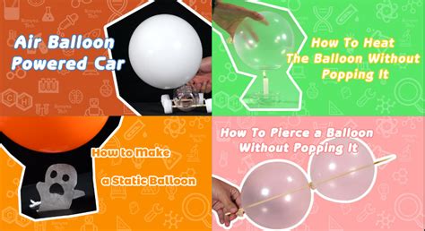 Best Balloon Science Experiments for Kids - Science Experiments for Kids - Ronyes Tech