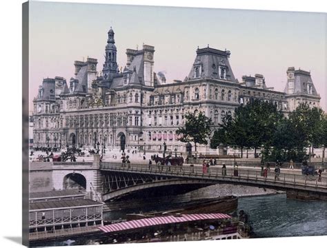 Paris. Hotel de Ville | Great Big Canvas