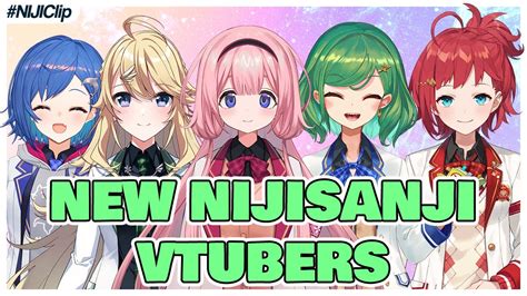 Debut Highlights of the New Five NIJISANJI Members! (VTuber/NIJISANJI Moments) (Eng Sub) - YouTube