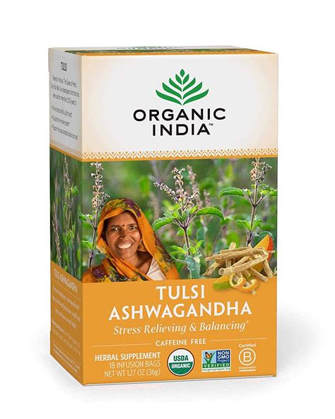 Buy India Calming Tulsi al Tea Favorites - Holy Basil, Ashwagandha, Honey Chamomile, - Adaptogen ...