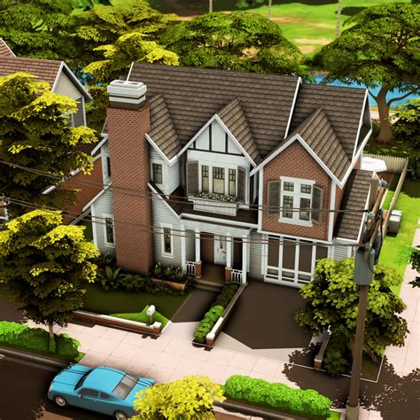 Suburban Family Home The Sims 4 Speed Build Youtube - vrogue.co