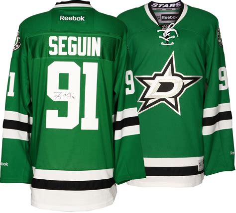 Tyler Seguin Dallas Stars Autographed Green Reebok Premier Jersey ...