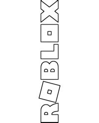 Printable Roblox logo for coloring - Topcoloringpages.net