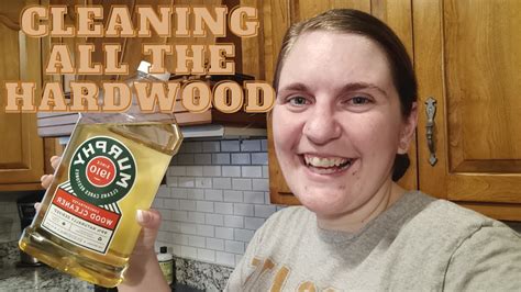 Cleaning all the Hardwood - YouTube
