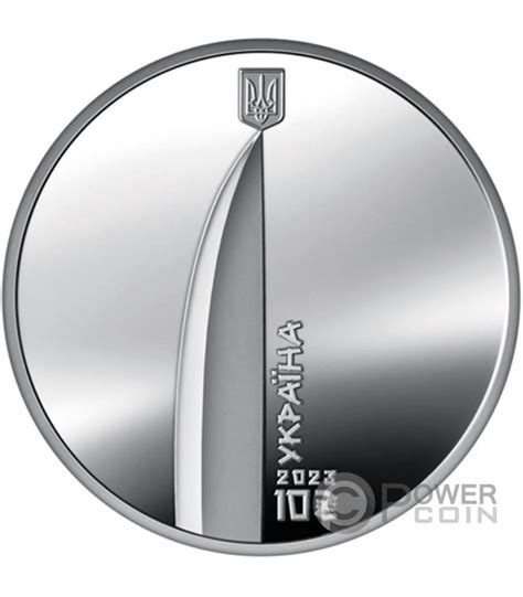 COURAGE TO BE 1 Oz Silver Coin 10 UAH Ukraine 2023