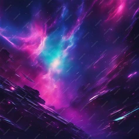 Premium Photo | Colorful abstract nebula space background Wallpaper ai ...