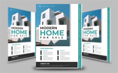 Modern Home For Sale Flyer Template 7 - TemplateMonster