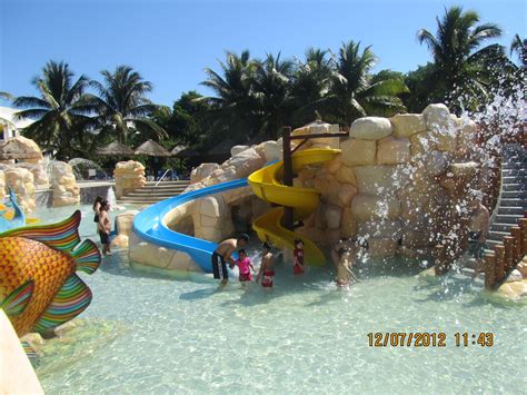 The kids enjoying the Aqua Park @ Sandos Caracol :) | Mexico, Enjoyment ...