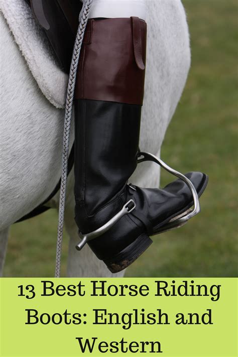 13 Best Horse Riding Boots: English and Western | Horse riding boots, Riding boots, Horse boots