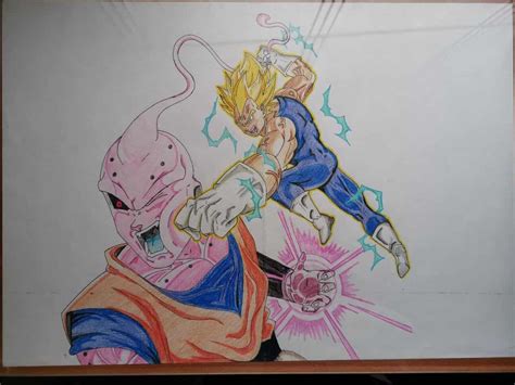 Majin Vegeta Vs Majin Buu