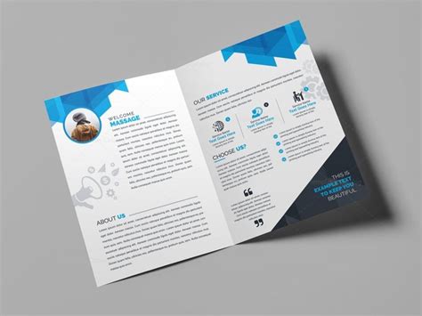 PSD Bifold Brochure Template - Graphic Prime | Graphic Design Templates