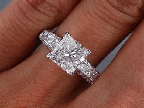 32+ Most Popular Princess Cut Wedding Rings 2 Carat