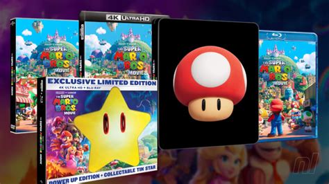 Where To Buy Super Mario Bros. Movie DVD, Blu-ray And 4K Steelbook | Nintendo Life