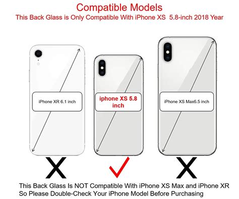 Apple IPhone XS Max (12th Gen) Dimensions Drawings