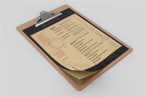 Restaurant Menu Template [PSD] - BrandPacks