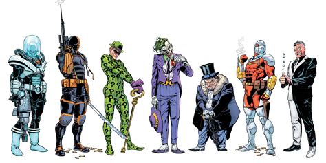 [Artwork] Batman Rogues Gallery by Brad Walker : DCcomics