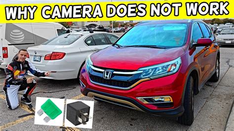 HONDA CRV CR-V WHY REAR VIEW CAMERA DOES NOT WORK 2012 2013 2014 2015 2016 - YouTube