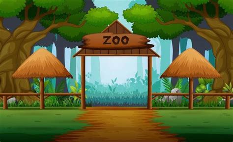 Zoo Background Vector Art, Icons, and Graphics for Free Download