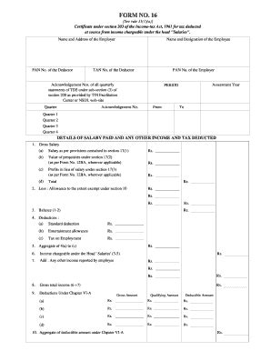 Form 26q PDF: Complete with ease | airSlate SignNow