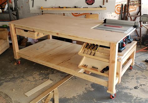 Mitre Saw/ Table Saw Workbench Plans | ubicaciondepersonas.cdmx.gob.mx