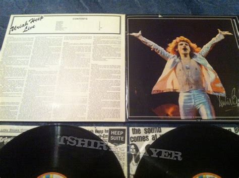 Uriah Heep - Live 1973 Gatefold DLP (10 Pages Tourpictures inside ...