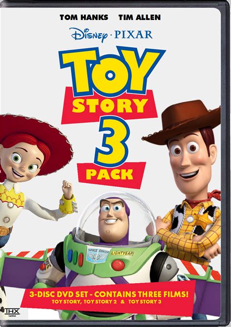 Toy Story 3 Pack DVD Cover (FAN-MADE) by Stephen-Fisher on DeviantArt