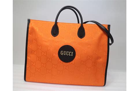 Gucci 630353 Gucci Off The Grid tote bag in Orange GG nylon – Unrb.ru ...