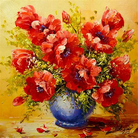 5d diy diamond painting flowers mosaic pictures painting rhinestones ...