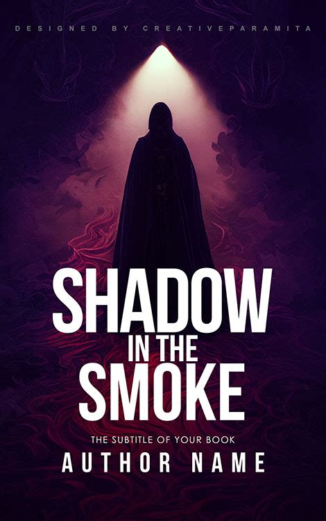 Shadow in the smoke Premade book cover