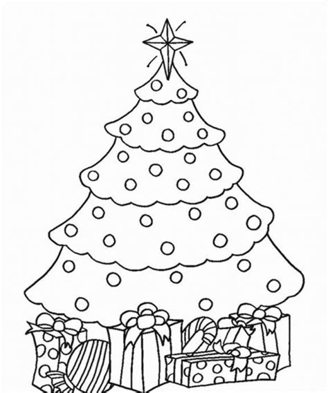 Kids Christmas Tree Coloring Page at GetColorings.com | Free printable colorings pages to print ...