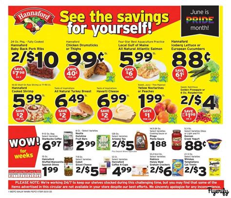 Hannaford Supermarkets Flyers