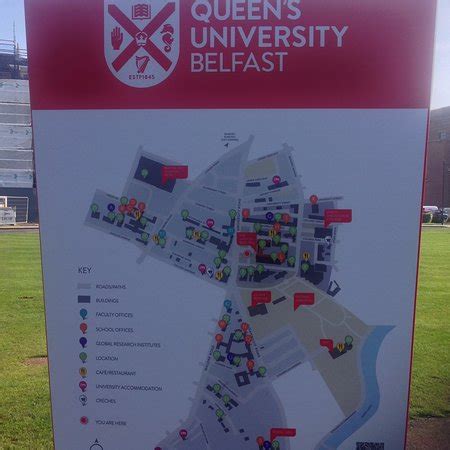 Belfast Queens University Campus Map