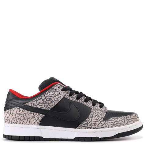 Nike SB Dunk Low Pro Supreme 'Black Cement' | Pluggi