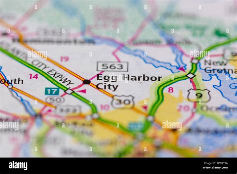 Map of egg harbor city hi-res stock photography and images - Alamy