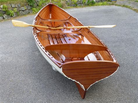 Acorn 15 Rowing Skiff For Sale | Wooden row boat, Row boat, Wooden boat building