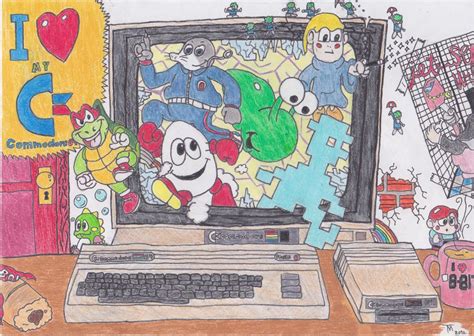 Commodore 64 - Art Contest by TopDrawerArt on DeviantArt