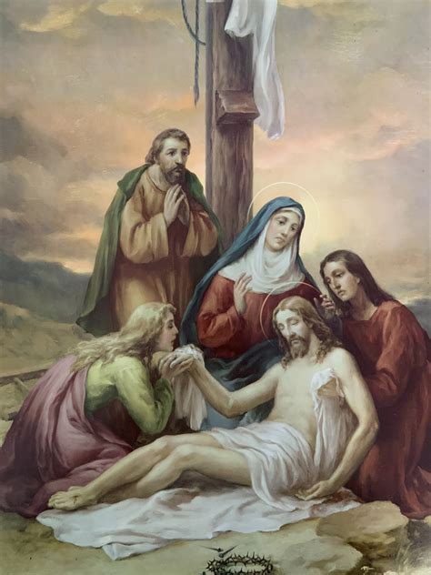 PRINT – STATIONS OF THE CROSS (16 x 12 inches) - Di Marco International