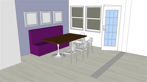 Kimball Kitchen Table | 3D Warehouse