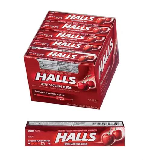 Halls Cough Drops Logo