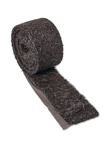 Recycled Rubber Mulch Edging 12' x 6" | Gardener's Supply - Edgings & Mulches | Rubber mulch ...