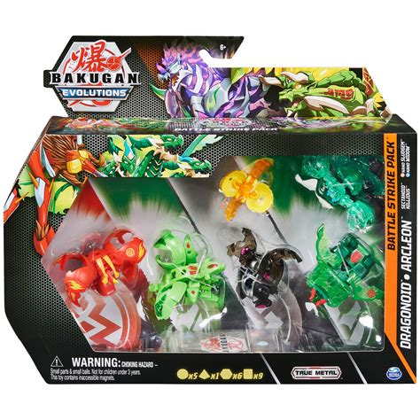 Bakugan Evolutions Dragonoid and Arcleon Battle Strike Pack - Walmart.com