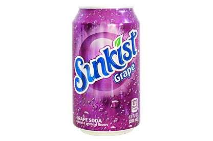 Sunkist Grape Soda 355ml can